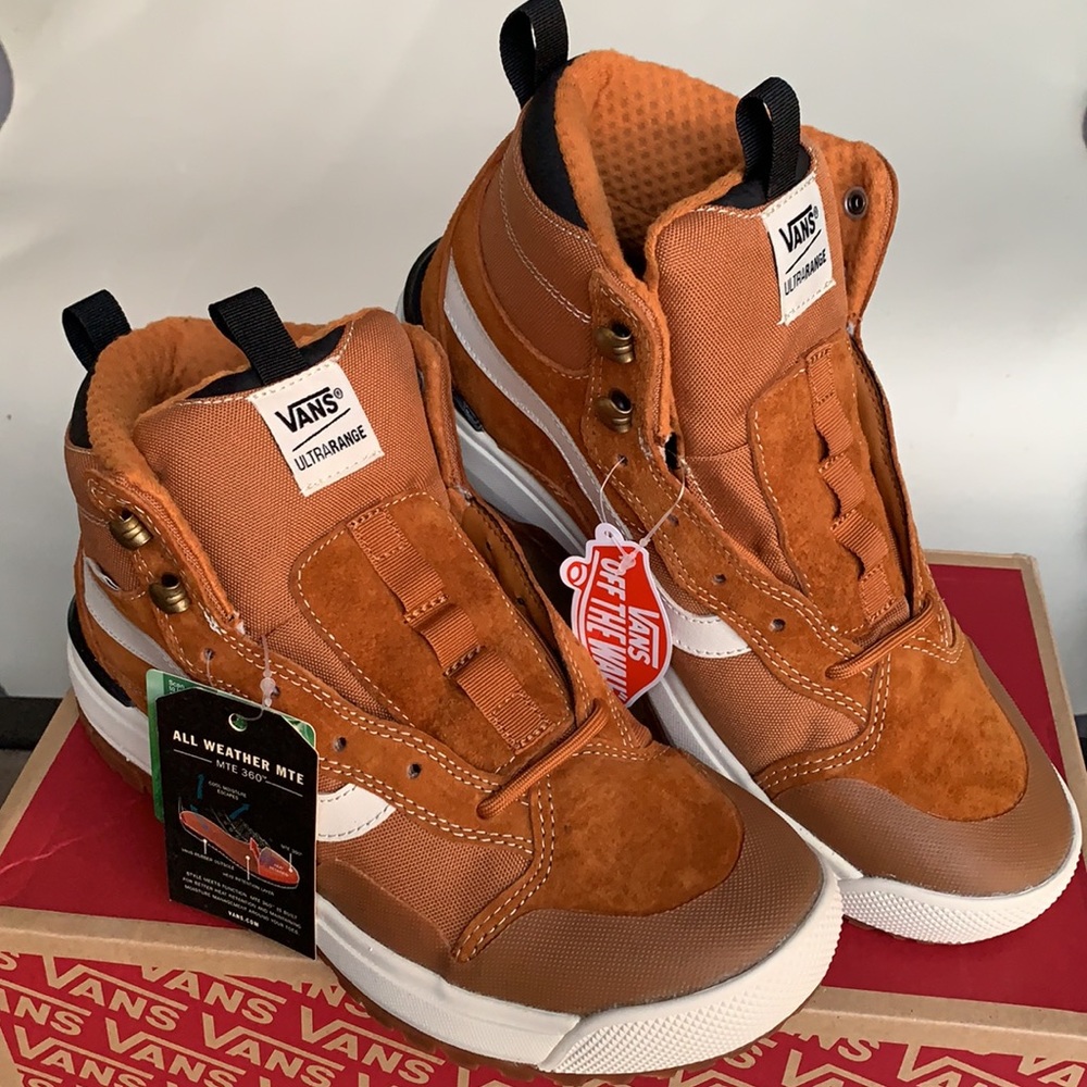 VANS ULTRARANGE EXO HI PUMPKIN SPICE MENS - Picture 9 of 16